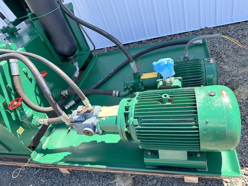 30 HP & 7 1/2 HP Hydraulic power pack with 2 hydraulic pumps, 3500 psi., air cooler & accumulator - Image 6