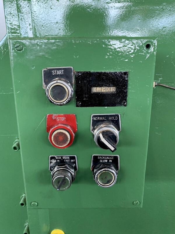 1/4" x 10' HTC #250-10A, Power Squaring Shear, Angle Arm - Image 5
