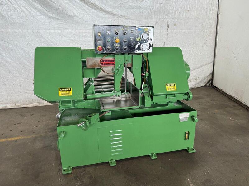 10" x 14" Peerless #HB1014A, Horizontal Bandsaw, 400 SFPM, 5 HP, 1996 - Image 1