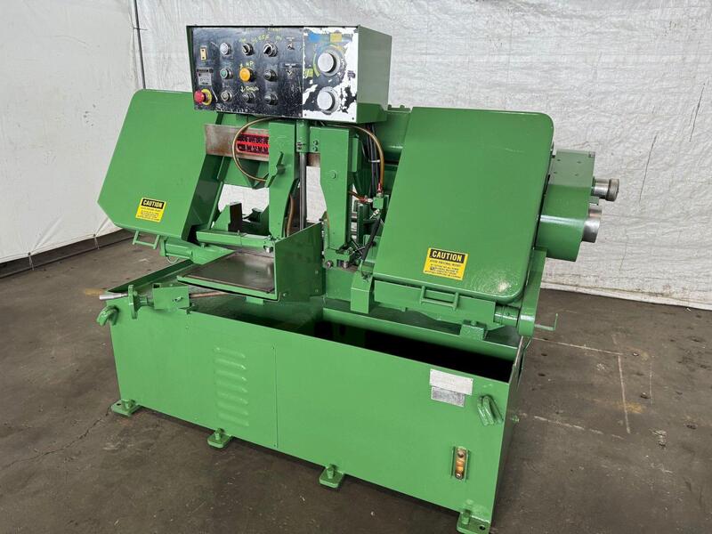 10" x 14" Peerless #HB1014A, Horizontal Bandsaw, 400 SFPM, 5 HP, 1996 - Image 2