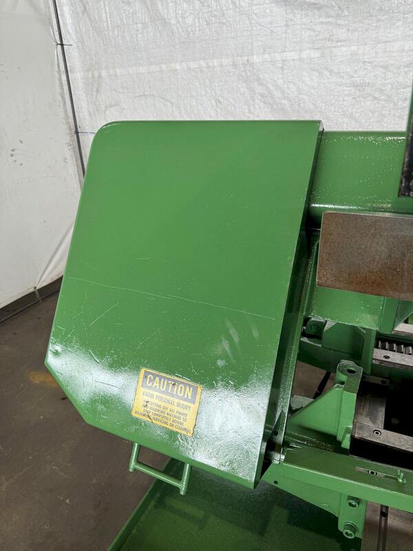 10" x 14" Peerless #HB1014A, Horizontal Bandsaw, 400 SFPM, 5 HP, 1996 - Image 8