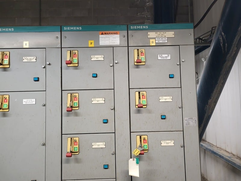 Siemens, 8PX, 600 Volts, 3-Phase Double-Sided Motor Control Center (MCC) - Image 5
