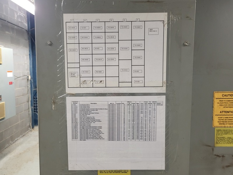 Siemens, 8PX, 600 Volts, 3-Phase Double-Sided Motor Control Center (MCC) - Image 9