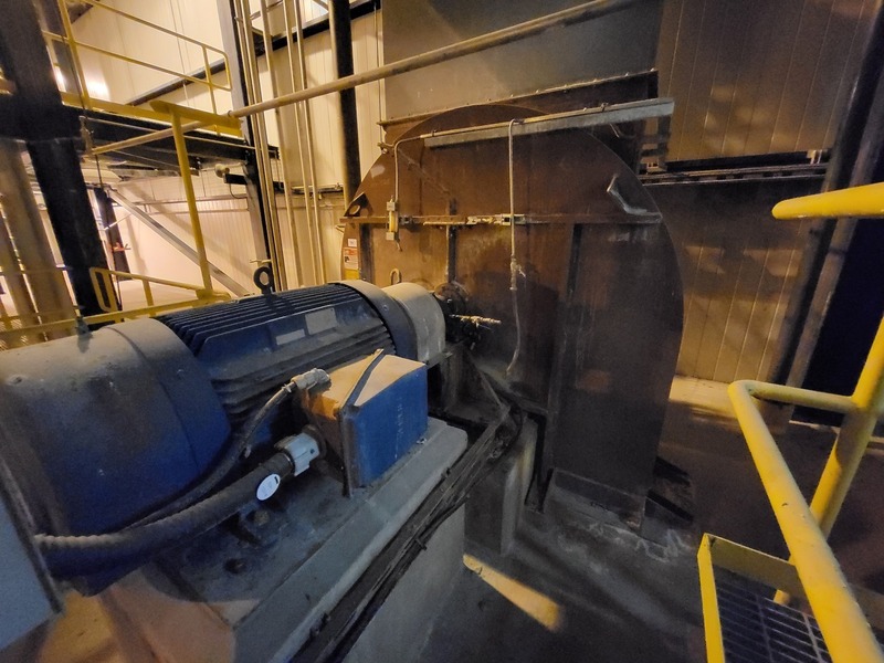 Canadian Blower, force draft fan, size 890, type L-25, 200 HP motor 575 V., 1785 RPM - Image 4