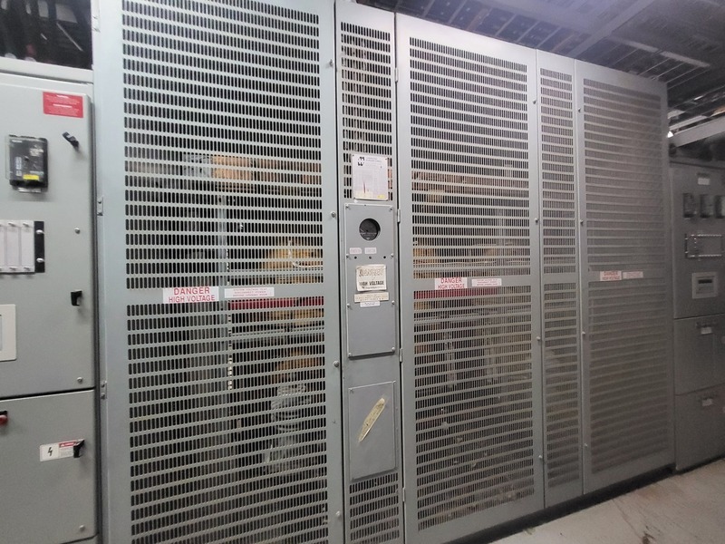 6000/9000 KVA 13800 Primary, 600Y/347 Secondary, Siemens, transformer w/switchgear unit - Image 4