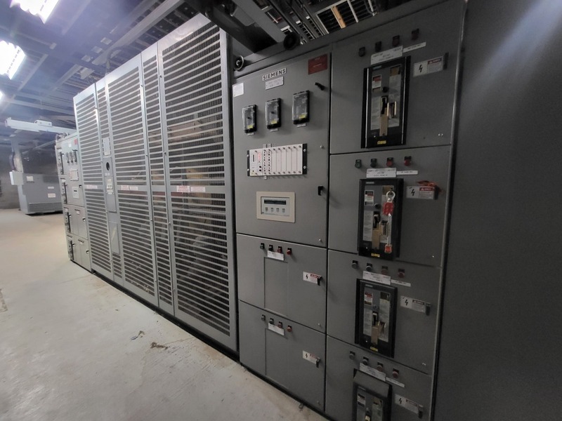 6000/9000 KVA 13800 Primary, 600Y/347 Secondary, Siemens, transformer w/switchgear unit - Image 5