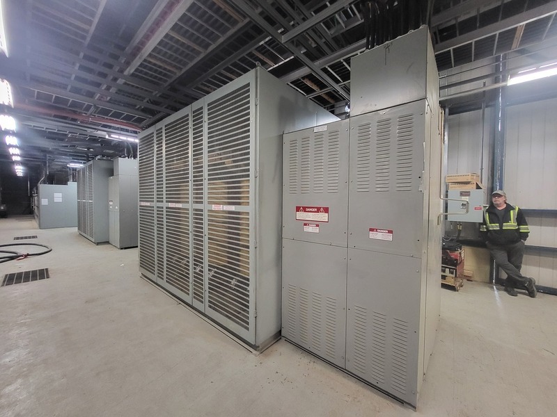 6000/9000 KVA 13800 Primary, 600Y/347 Secondary, Siemens, transformer w/switchgear unit - Image 7