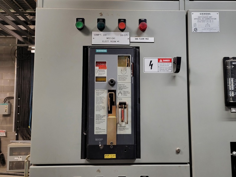 6000/9000 KVA 13800 Primary, 600Y/347 Secondary, Siemens, transformer w/switchgear unit - Image 8