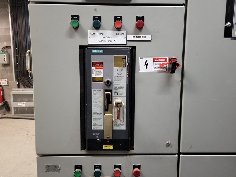 6000/9000 KVA 13800 Primary, 600Y/347 Secondary, Siemens, transformer w/switchgear unit - Image 9