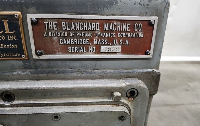 Blanchard #22D, Rotary Grinder - Image 9