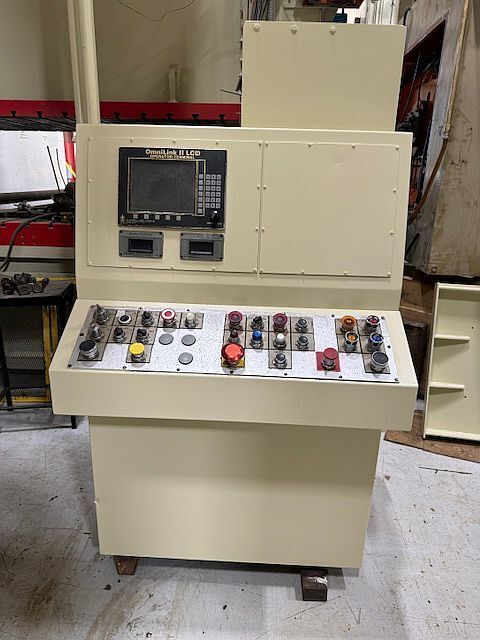 300 Ton, Minster #E2-300-72-42, straight side double crank, 8" stroke, 26" Shut Height, 6" adj., 100 SPM - Image 5