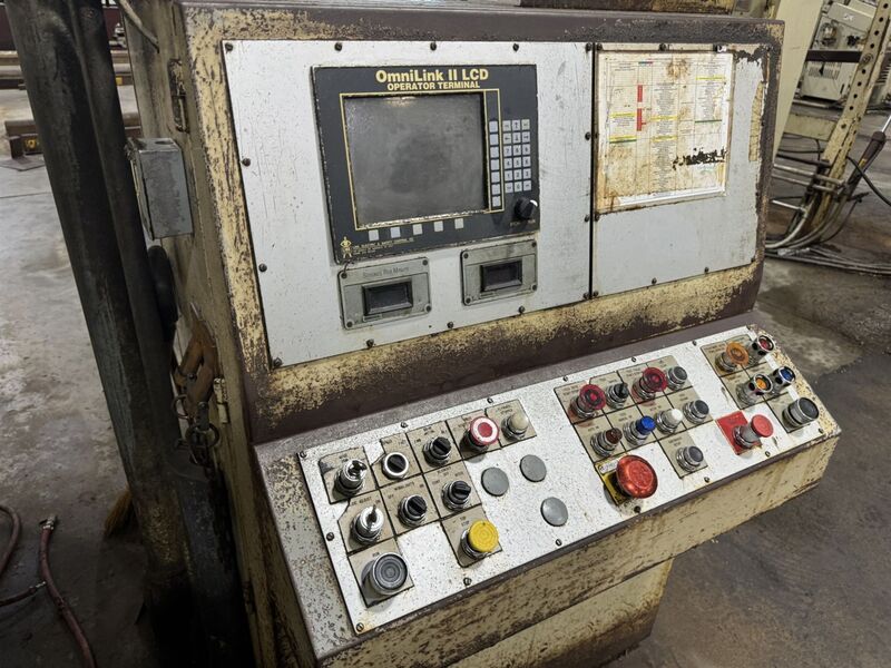 300 Ton, Minster #E2-300-72-42, straight side double crank, 8" stroke, 26" Shut Height, 6" adj., 100 SPM - Image 7