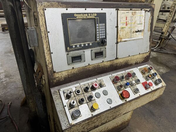 300 Ton, Minster #E2-300-72-42, straight side double crank, 8" stroke, 26" Shut Height, 6" adj., 100 SPM - Image 8