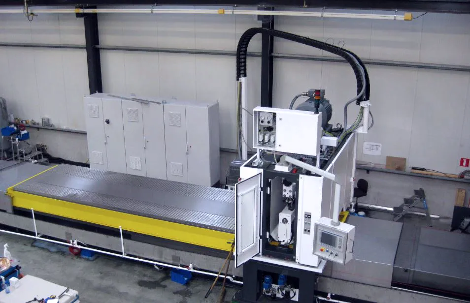 60" Timesavers #Series-81, belt grinder, Allen-Bradley Panel View Plus 1000, 2012 - Image 2