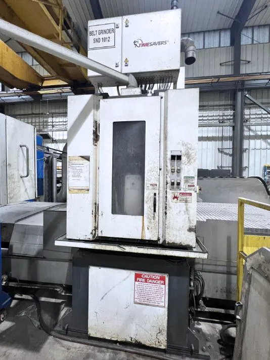 60" Timesavers #Series-81, belt grinder, Allen-Bradley Panel View Plus 1000, 2012 - Image 5