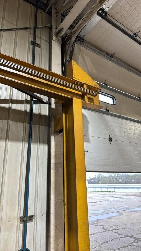 5 Ton, P & H Double Grinder Bridge Crane, 42' Span, 48' Runway, 10' Column, Pendant Control - Image 6