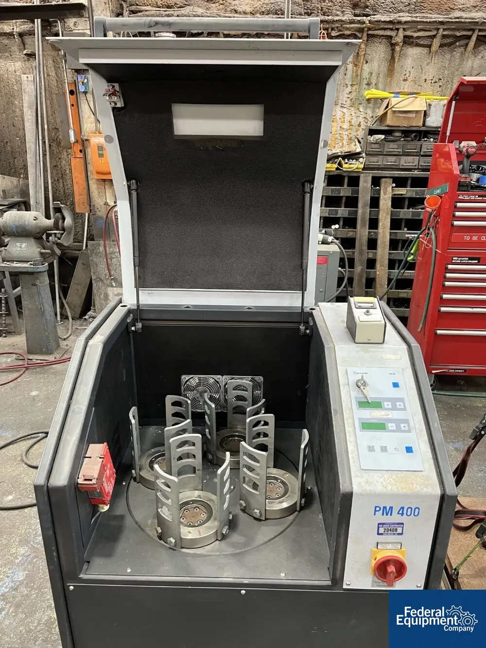Retsch #PM-400, Ball Mill, 4 Grinding Stations, 230 V. - Image 6