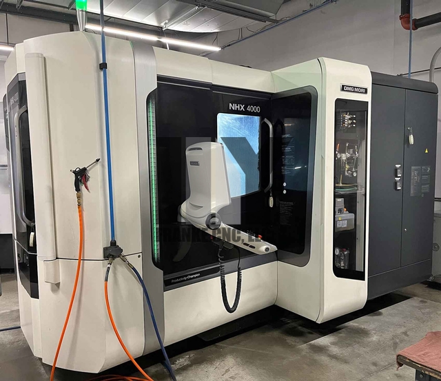 DMG, Mori #NHX-4000 2nd Gen, 4-Axis CNC horizontal machining center, 60 automatic tool changer, 15000 RPM - Image 1