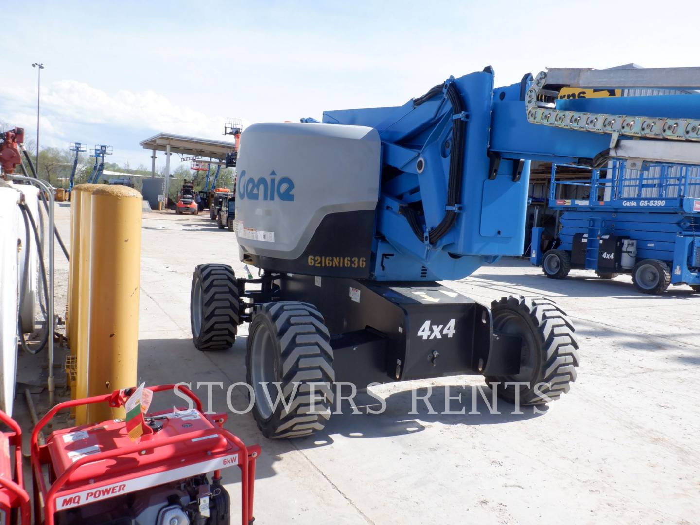 Genie Industries #Z62DFX, Boom Lift, 861 Hours - Image 1