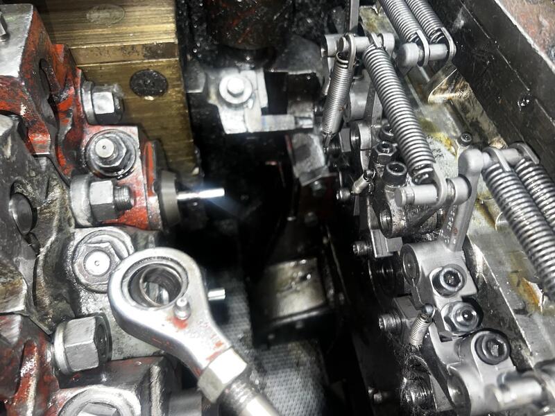 1/2" x 5" National #8L4, high speed long stroke 4-die bolt maker, 2-1/4" thread length, 185 PPM, 1978 - Image 7