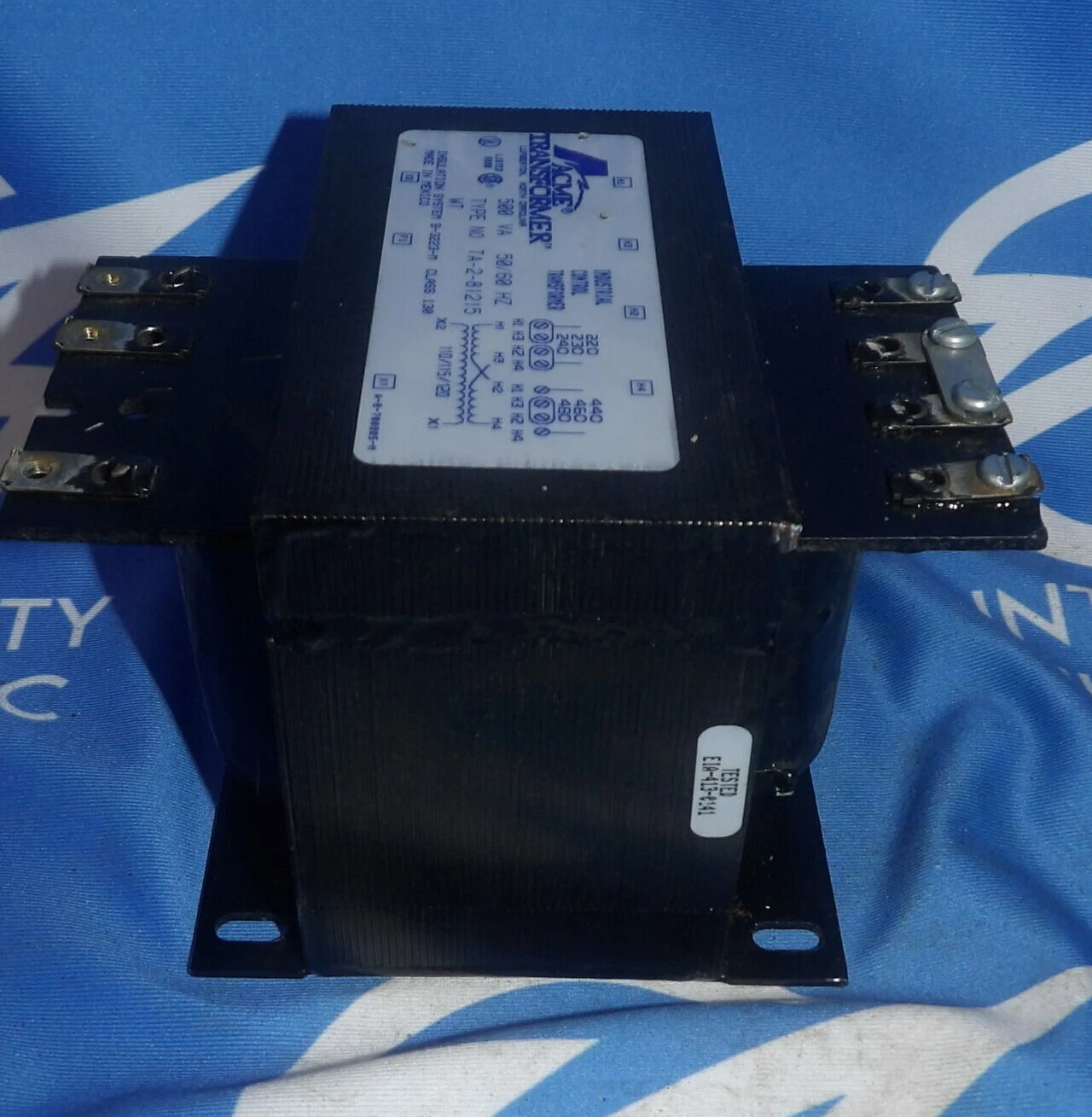 Acme TA-2-81215, 500 VA 50/60 HZ Class 130 control transformer, 1 year warranty - Image 10