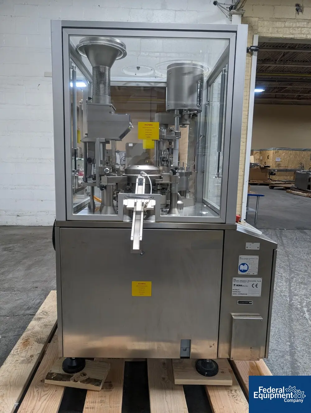 IMA Zanasi #6F, Automatic Capsule Filler, 6000 Capsules.Hr., 220 V. - Image 6