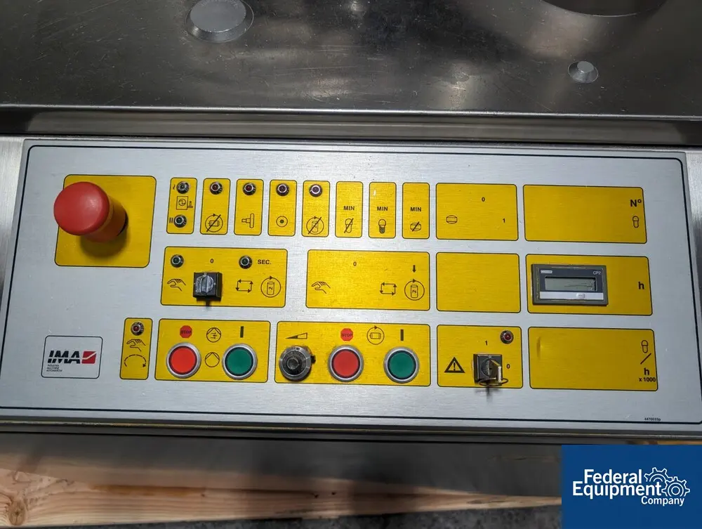 IMA Zanasi #6F, Automatic Capsule Filler, 6000 Capsules.Hr., 220 V. - Image 7
