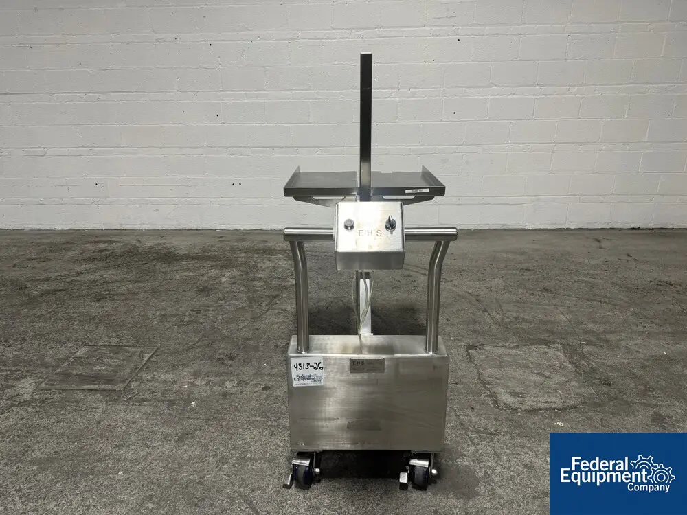 110 lb. EHS #CST110, Stainless Steel Drum Lift - Image 1