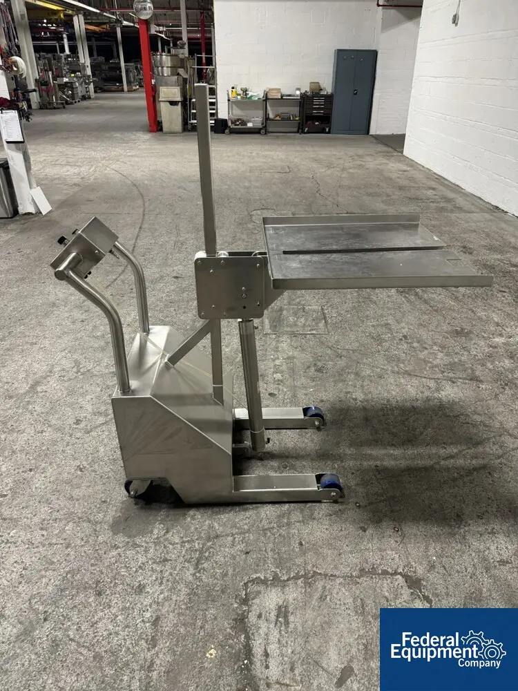 110 lb. EHS #CST110, Stainless Steel Drum Lift - Image 3