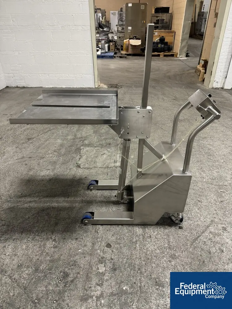 110 lb. EHS #CST110, Stainless Steel Drum Lift - Image 5