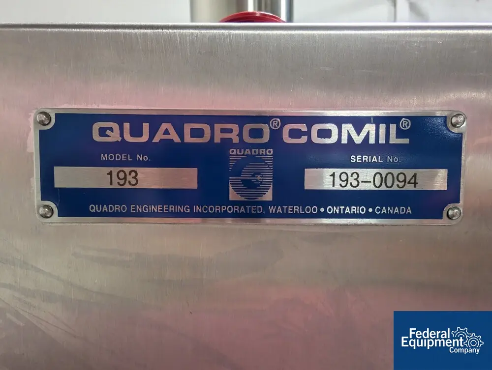 Quadro Comil #193, Stainless Steel Conical Mill - Image 2