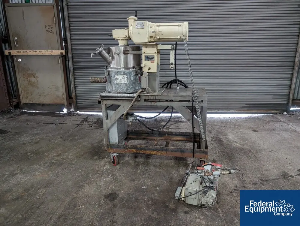 4 gallon Ross #LDM-4, Planetary Mixer, 1 HP, Busch Vacuum Pump - Image 1