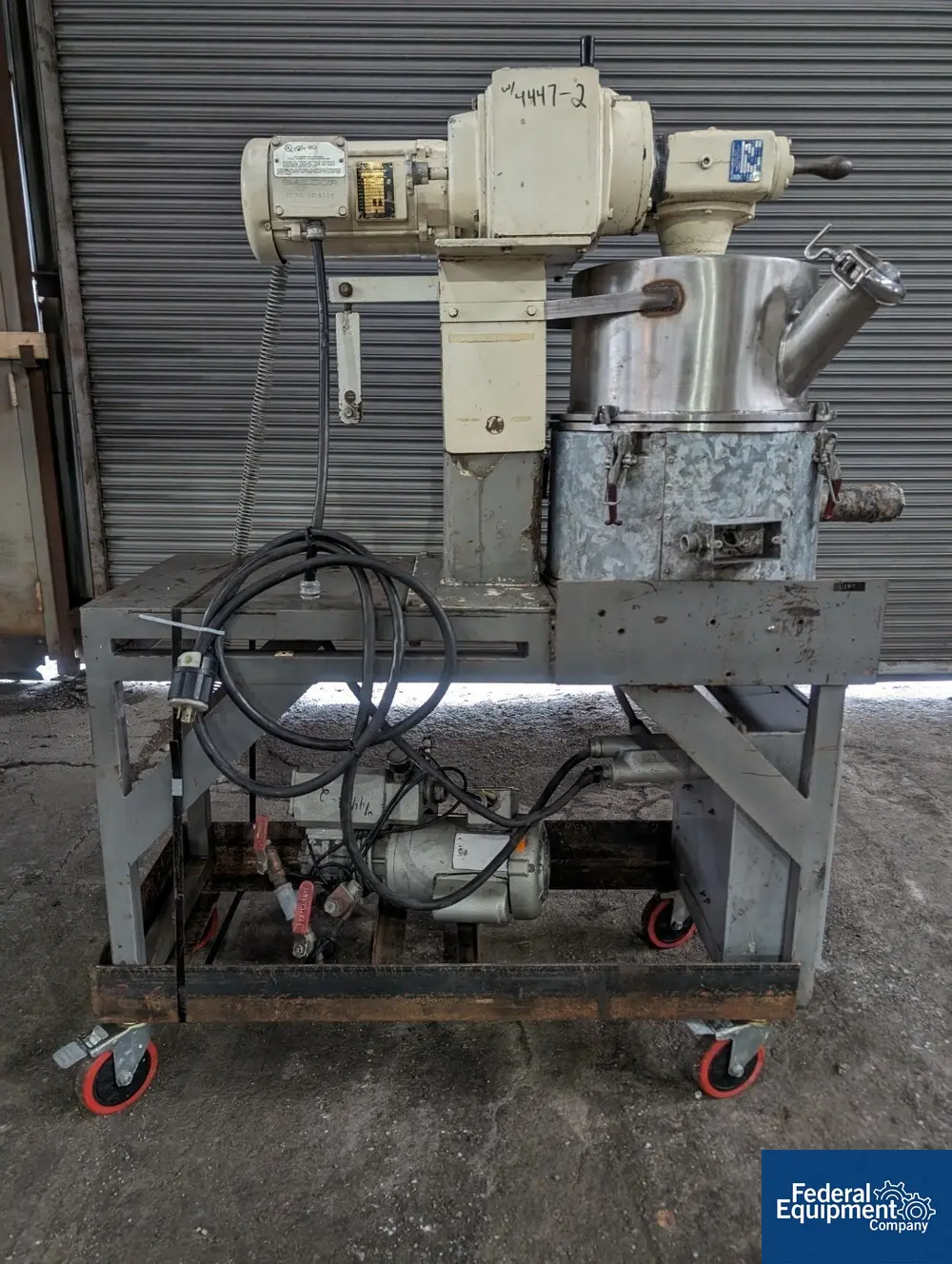 4 gallon Ross #LDM-4, Planetary Mixer, 1 HP, Busch Vacuum Pump - Image 4