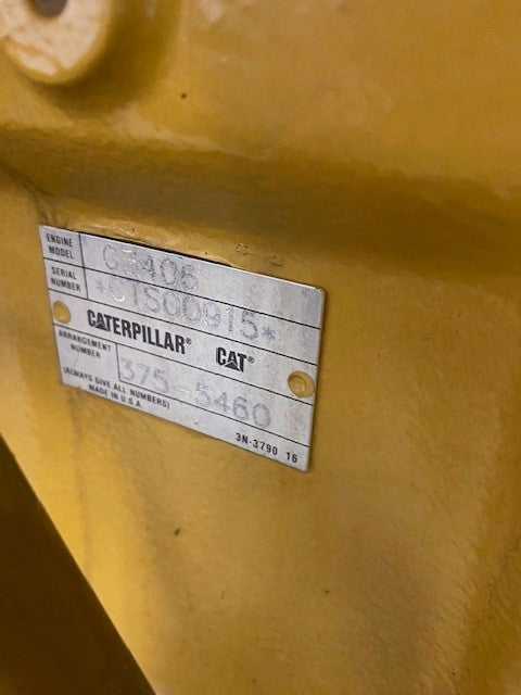 190 KW Caterpillar #3406, continuous gensets, Natural Gas, 480 Volts refurbished - Image 3