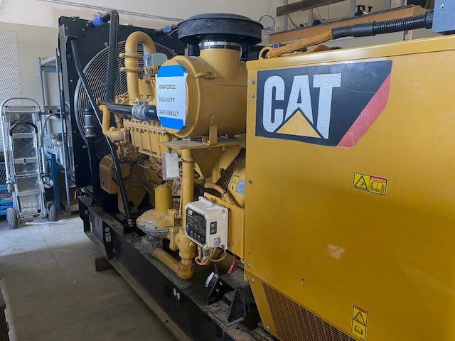 190 KW Caterpillar #3406, continuous gensets, Natural Gas, 480 Volts refurbished - Image 7
