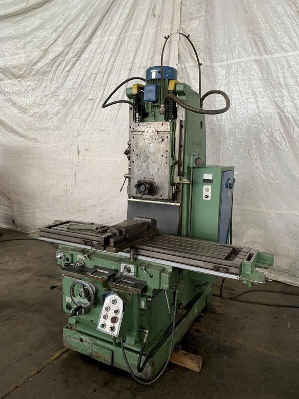 OKK #MH-3PII, horizontal mill, 15" x65" table, 45-1600 RPM, 50 taper, automatic cycle, 3-Axis power feed, 1981 - Image 2