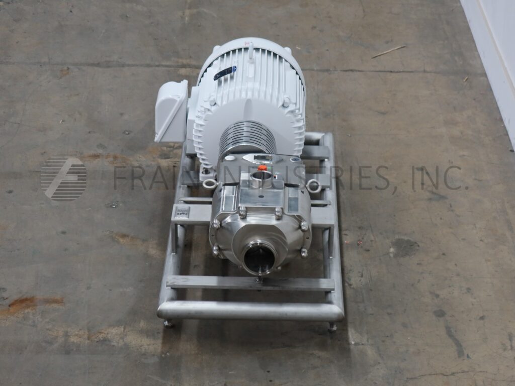 600 GPM @375 PSI, Waukesha #130UTS, Positive Displacement Pump, 300&deg;F, 15 HP - Image 3