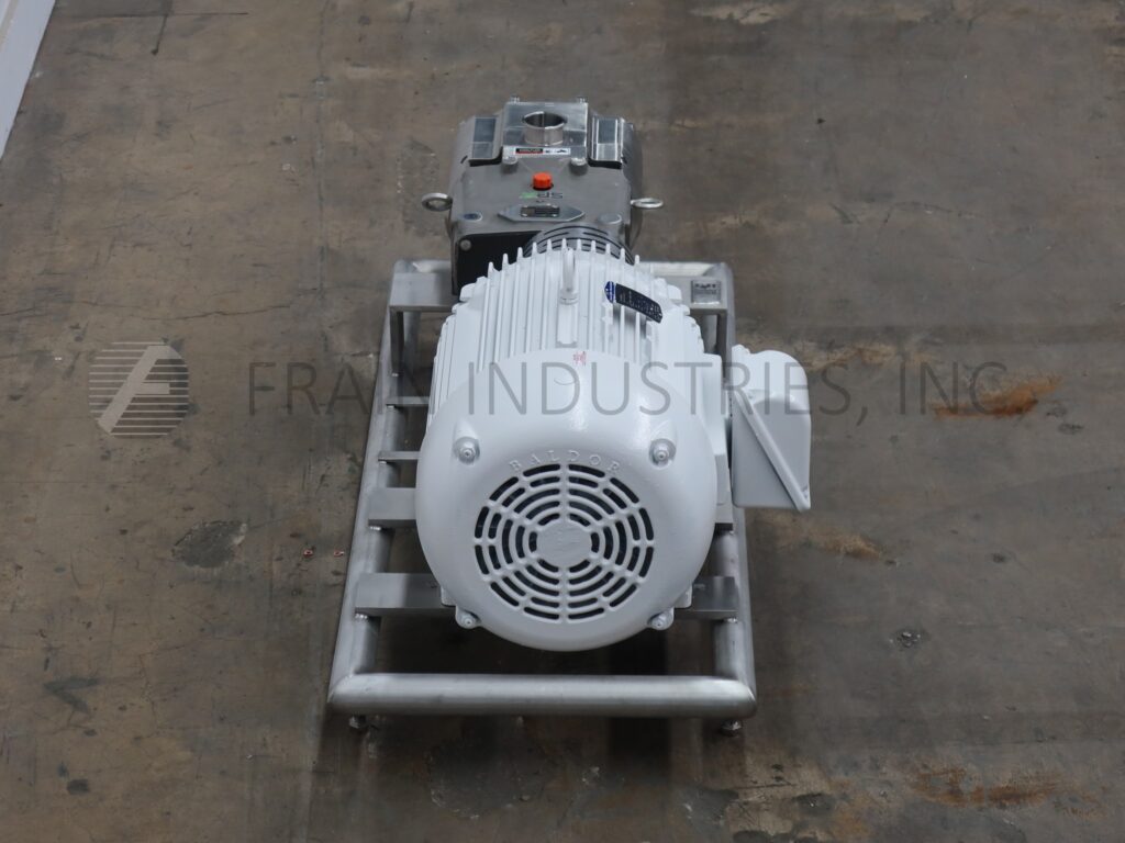 600 GPM @375 PSI, Waukesha #130UTS, Positive Displacement Pump, 300&deg;F, 15 HP - Image 4