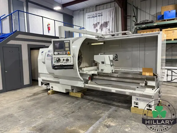 Milltronics #ML-40/80, 2 Axis Combination Lathe, 40" swing, 14" bar, 87" centers, 35 HP, tailstock, 2008 - Image 2
