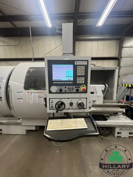 Milltronics #ML-40/80, 2 Axis Combination Lathe, 40" swing, 14" bar, 87" centers, 35 HP, tailstock, 2008 - Image 9
