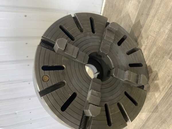 25" Bison 4-Jaw Independent Lathe Chuck, 550 RPM - Image 9