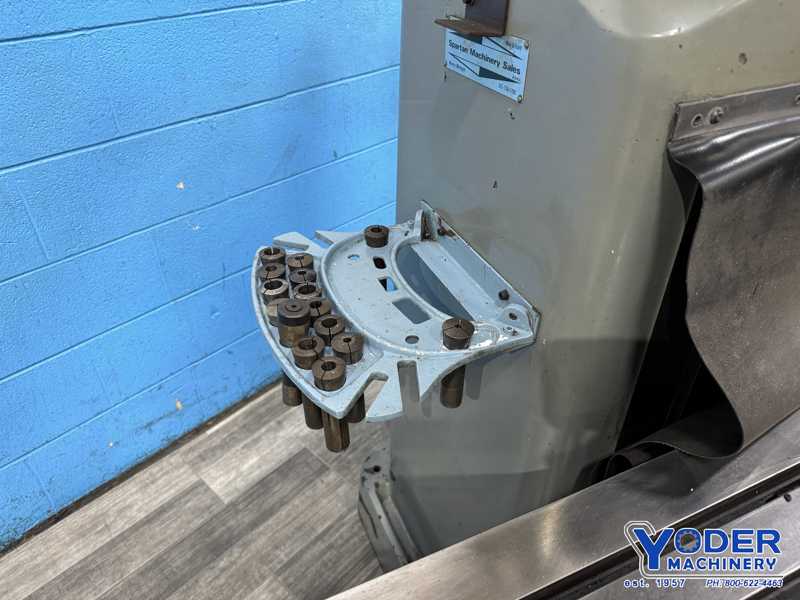 Comet #3KV, Vertical Mill, 10" x50" table, 4250 RPM, 3 HP, 1985 - Image 3