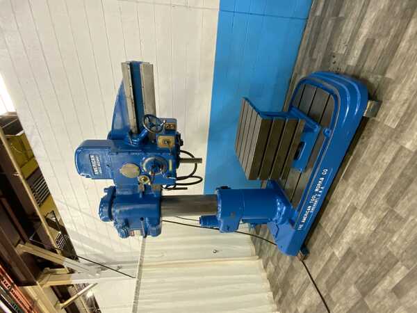 4' -11" American Radial Drill, 57" x 35" Base, 5 HP - Image 1