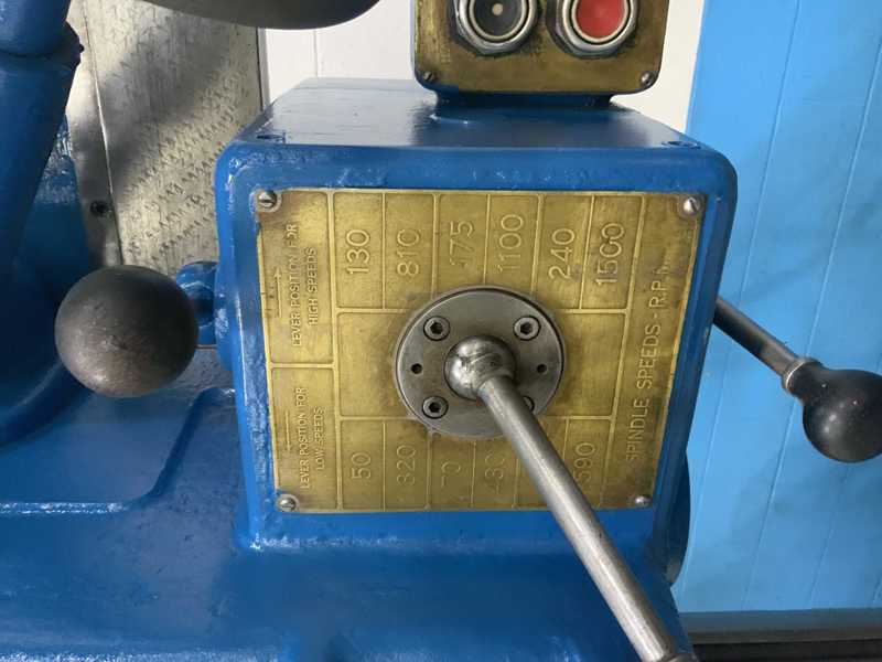 4' -11" American Radial Drill, 57" x 35" Base, 5 HP - Image 3