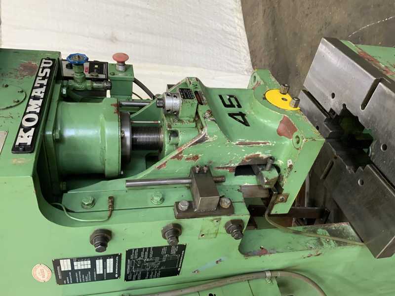 45 Ton, Komatsu #OBS-45, OBI Press, 3.94" Stroke, 9.84" Shut Height, 31-1/2" x 17-/4" Bed, 100 SPM, 5 HP, 1979 - Image 4