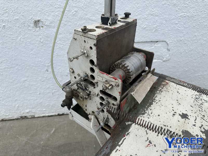 8 Ton, Dahlstrom #2-D, 4-Post Cutoff Press, 1 Stroke, 7" Shut Height, 2 HP - Image 5