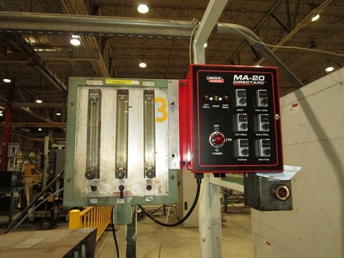 1/2" Stainless Tig Tube Mill, Forming Mill, 2 Roll Weld Box, Lincoln MA-20 Direct Arc controller, Cooling - Image 7