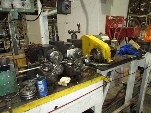 1/2" Stainless Tig Tube Mill, Forming Mill, 2 Roll Weld Box, Lincoln MA-20 Direct Arc controller, Cooling - Image 9