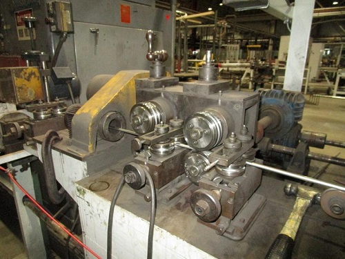1/2" Stainless Tig Tube Mill, Miller Tig Welder, 35 FPM, 4000 lb. Mandrel Uncoiler, Cooling Box, Arc Products - Image 4