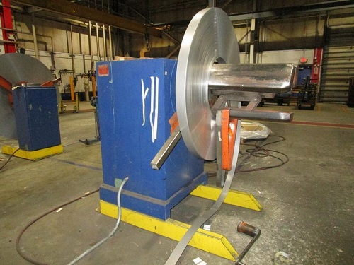 2" Yoder Tig Tube Mill, Tig Welder, 4000 lb. American Steel Line Uncoiler, Forming Mill, Tig Welder, Weld - Image 3